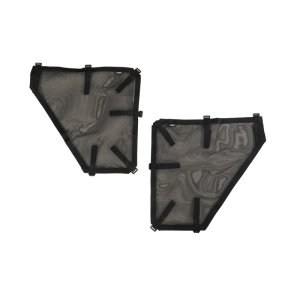 Jeep Gladiator Tube Door Covers - Rear - Rugged Ridge - Fortis - Black - `20-`22 Jeep Gladiator Tube Door Covers - Rear - Rugged Ridge - Fortis - Black - `20-`22